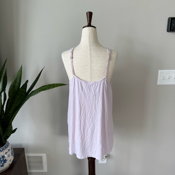 Soma Adjustable Strap Light Lilac Purple Tank Top - Picture 9 of 9